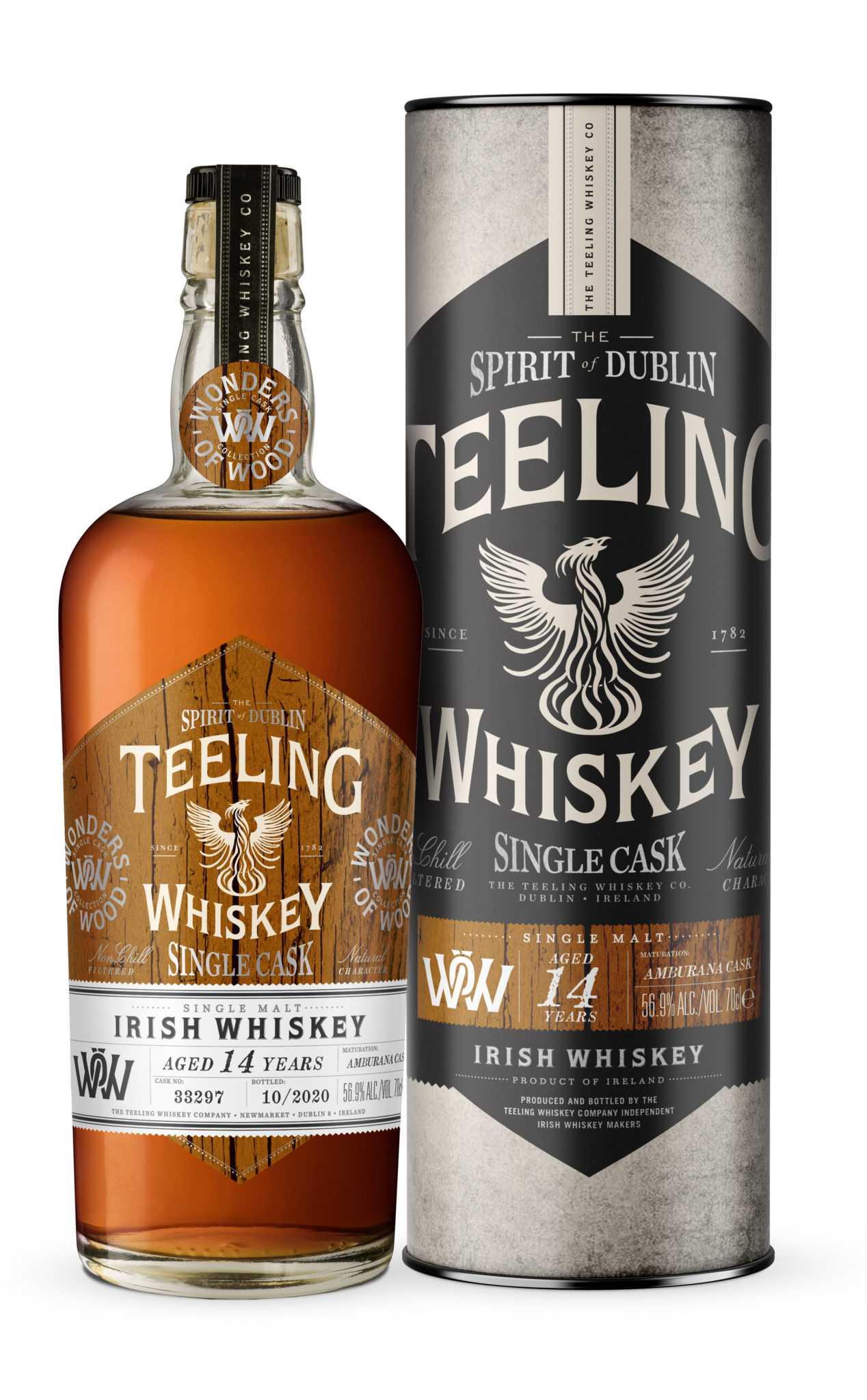 Teeling Amburana Cask 14 year single malt wonders of wood